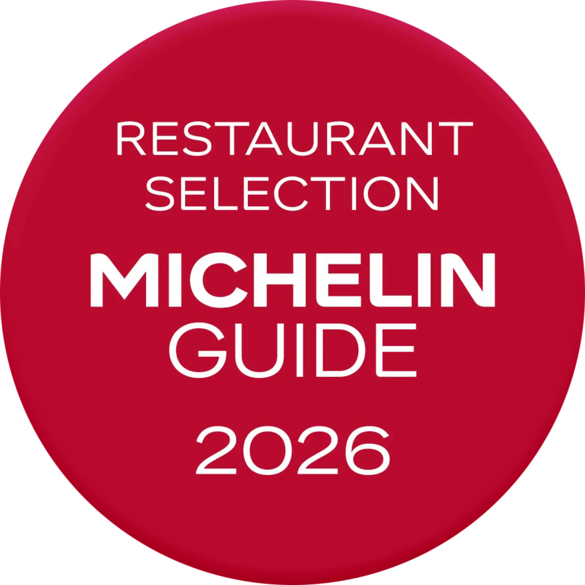 Restaurant Selection Michelin Guide 2026